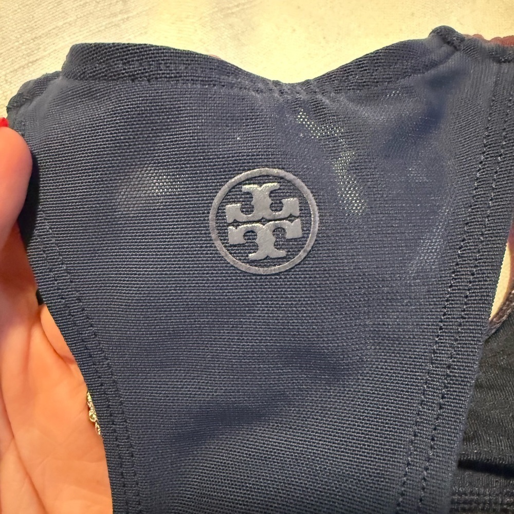 Tory Sport Tory Burch ColorBlock Racerback Sports Bra Athletic Tank Size XS - Picture 6 of 6